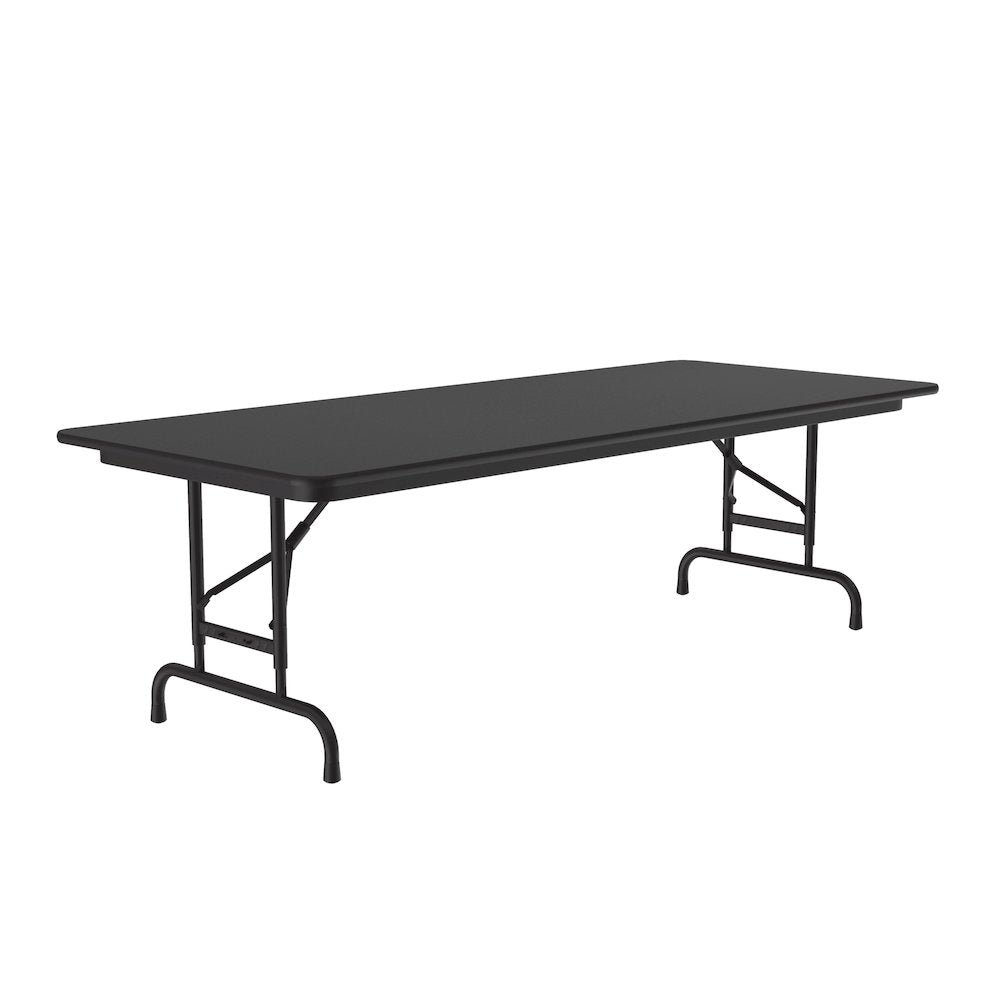 Adjustable Height High Pressure Top Folding Table 30x60"