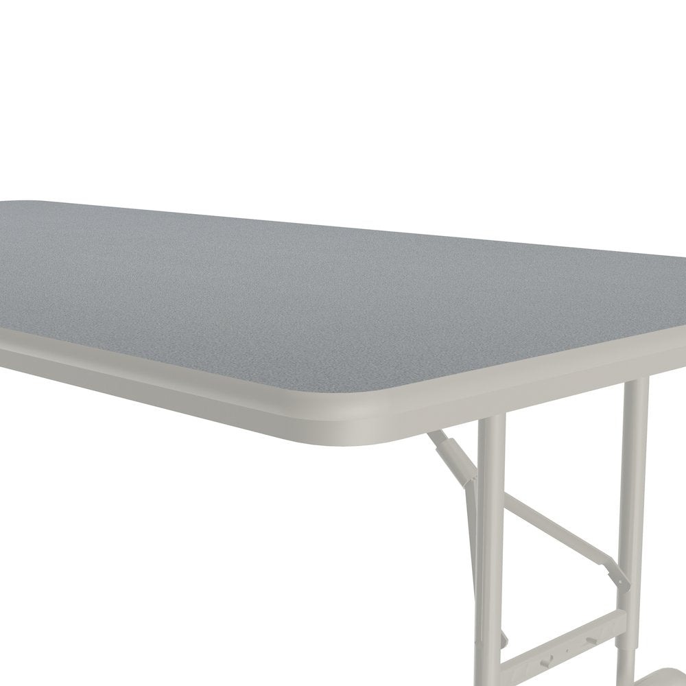 Adjustable Height High Pressure Top Folding Table 36x72"