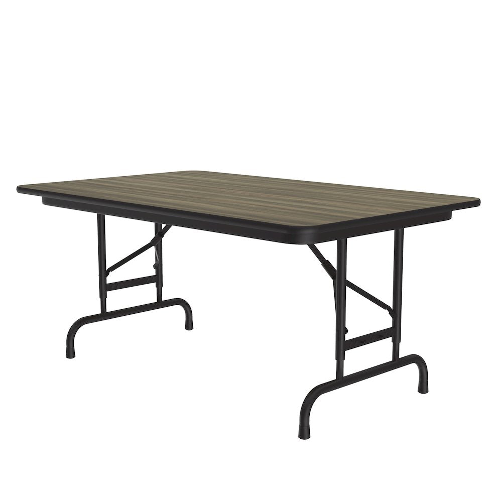 Adjustable Height High Pressure Top Folding Table 30x48"