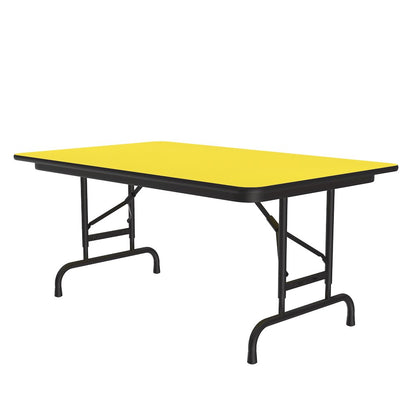 Adjustable Height High Pressure Top Folding Table 30x48"
