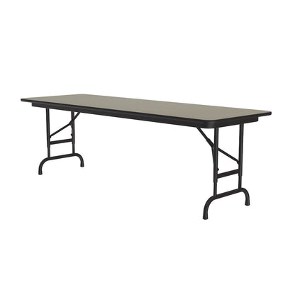 Adjustable Height High Pressure Top Folding Table 24x72"