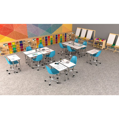 Markerboard-Dry Erase High Pressure Collaborative Desk 41x23"
