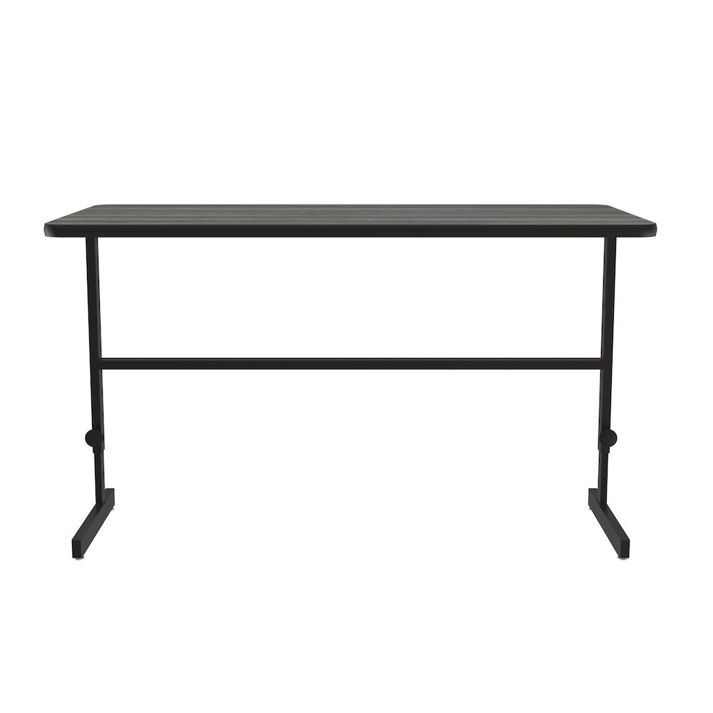 High-Pressure Laminate Top Adjustable Standing  Height Work Station 30x60