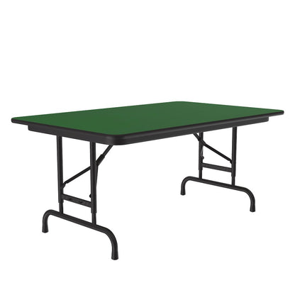 Adjustable Height High Pressure Top Folding Table 30x48"