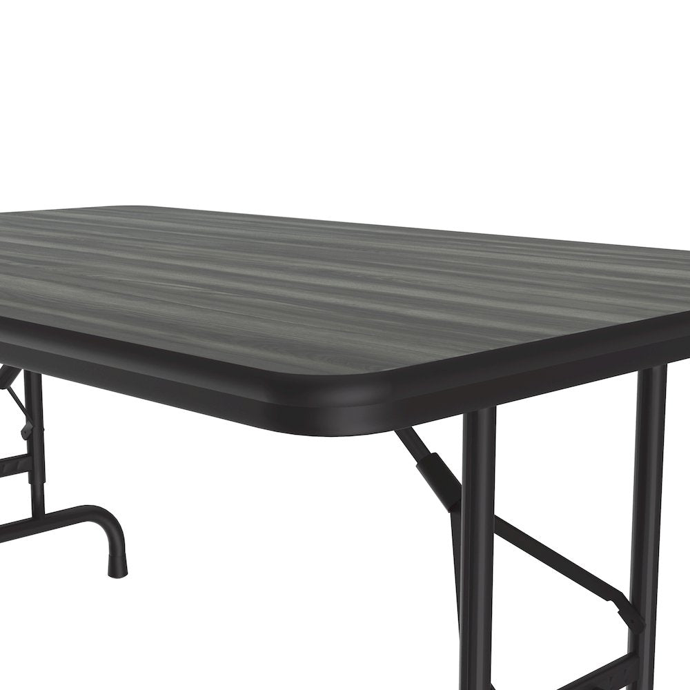 Adjustable Height High Pressure Top Folding Table 30x48"