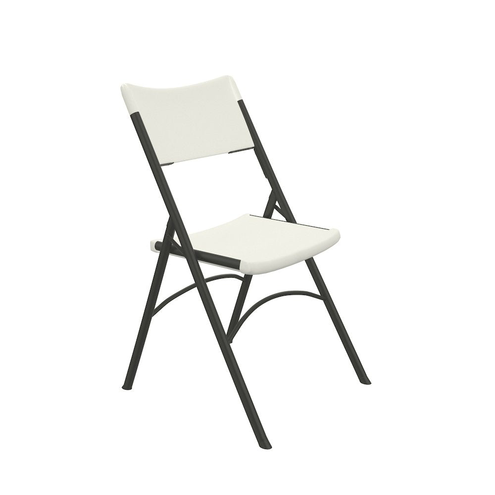 Economy Blow-Molded Plastic Folding Chair