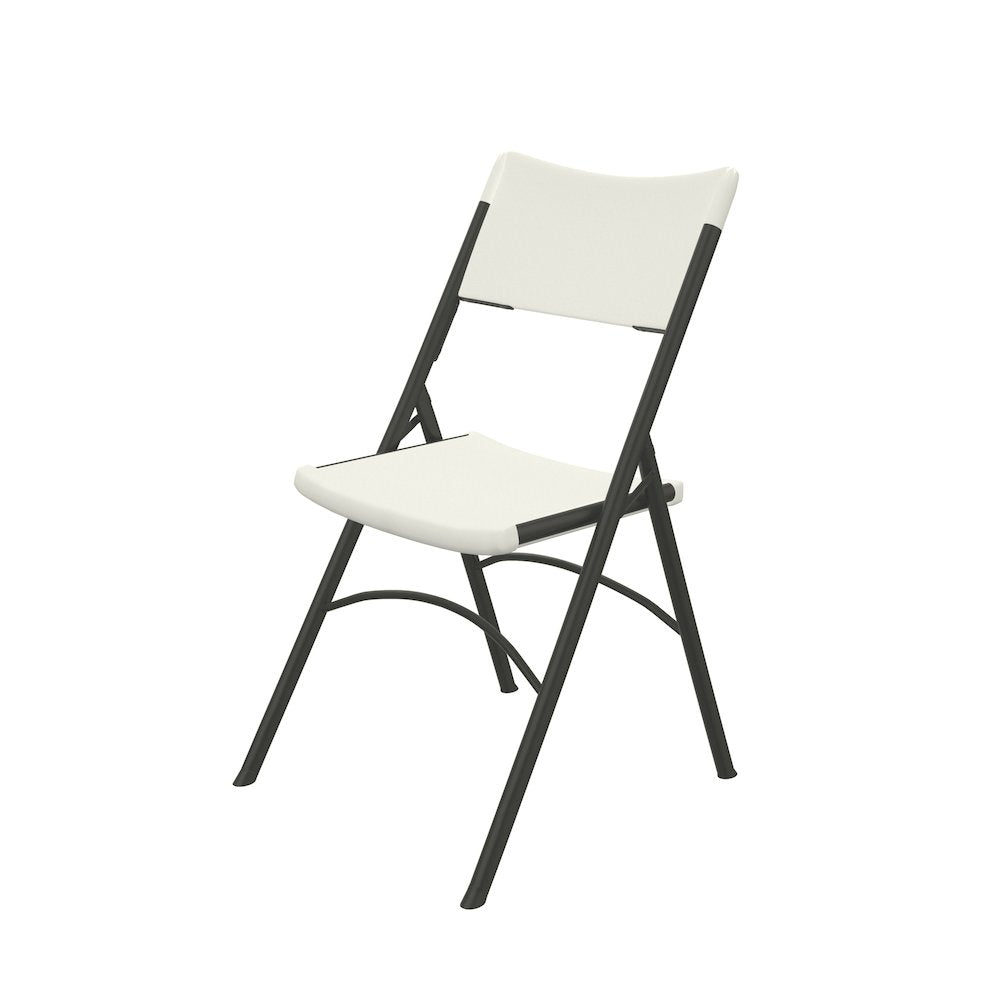 Economy Blow-Molded Plastic Folding Chair
