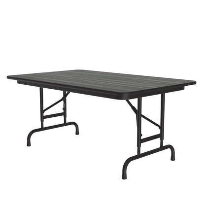 Adjustable Height High Pressure Top Folding Table 30x48"