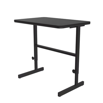 High-Pressure Laminate Top Adjustable Standing  Height Work Station 24x36