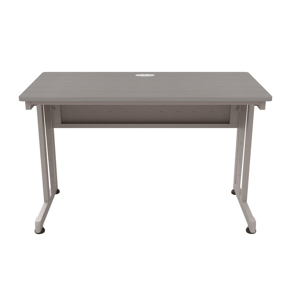 Basic Rectangular Desk 24 X 48 Ash / Gray
