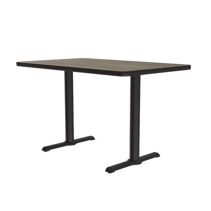 Table Height Deluxe High-Pressure Café and Breakroom Table 30x48"