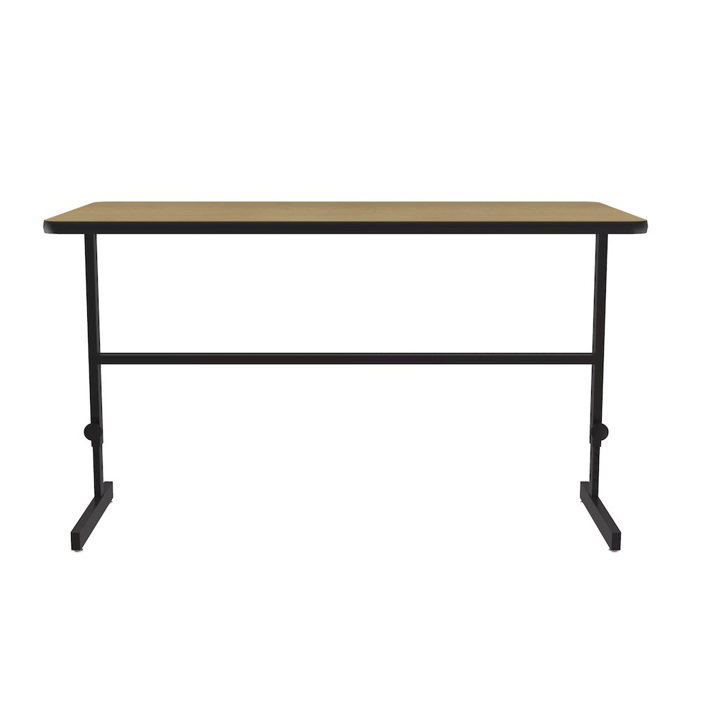 High-Pressure Laminate Top Adjustable Standing  Height Work Station 30x60