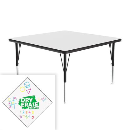 Markerboard-Dry Erase  Deluxe High Pressure TopActivity Tables 42x42"