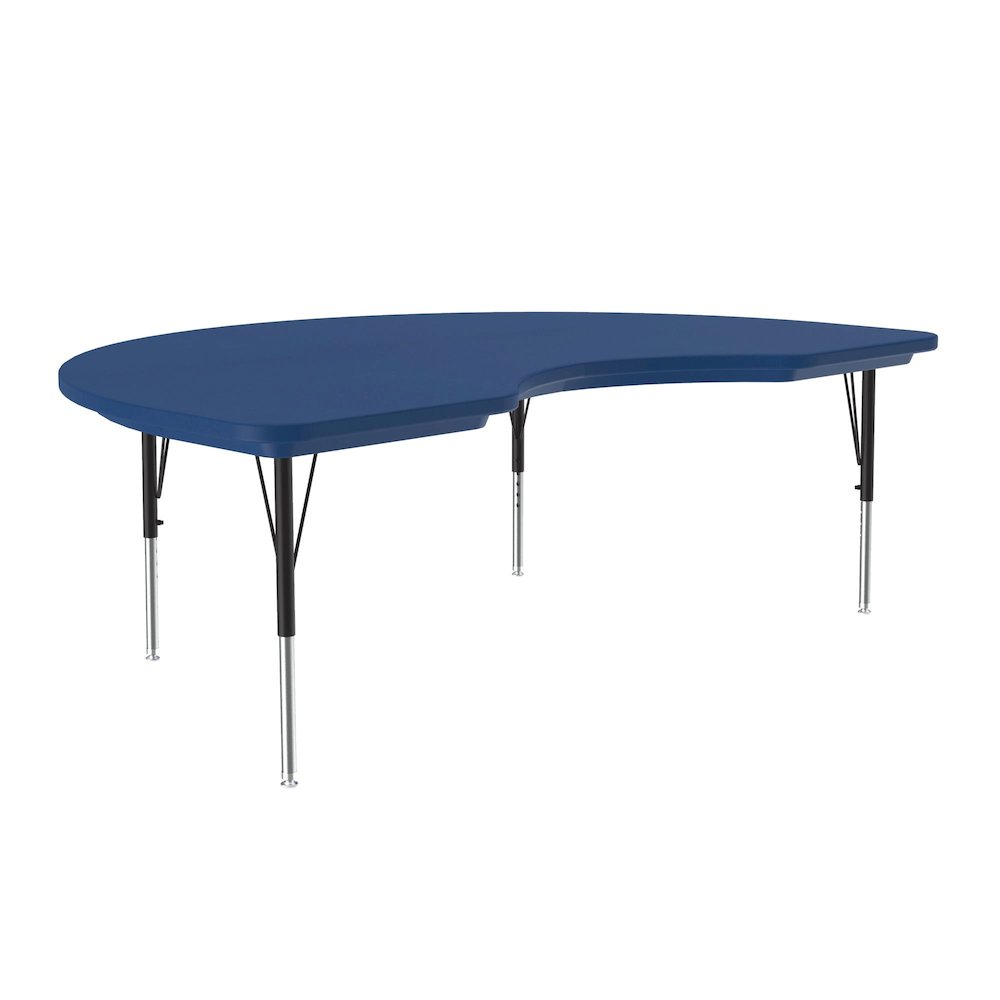 Commercial Blow-Molded Plastic Top Activity Tables 48x72"