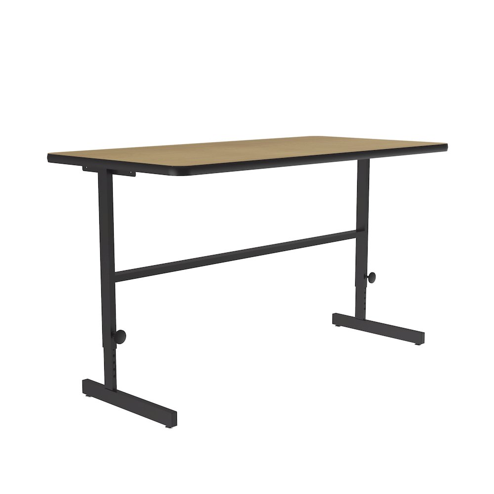 High-Pressure Laminate Top Adjustable Standing  Height Work Station 30x60