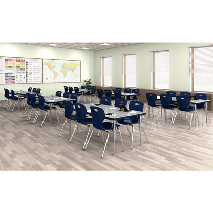 Commercial Blow-Molded Plastic Top Activity Tables 48x72"