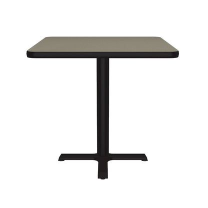 Table Height Deluxe High-Pressure Café and Breakroom Table 24x24"