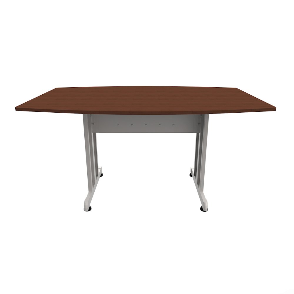 Rectangular Conference Table Cherry / Silver