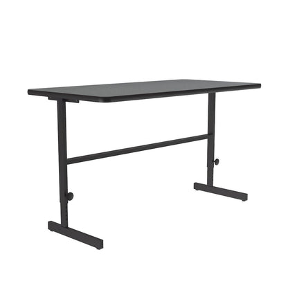 High-Pressure Laminate Top Adjustable Standing  Height Work Station 30x60