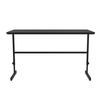 High-Pressure Laminate Top Adjustable Standing  Height Work Station 30x60