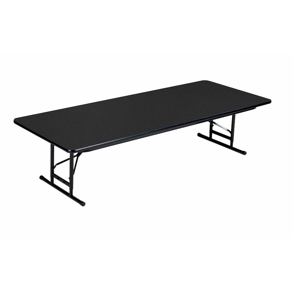 Adjustable Height High Pressure Top Folding Table 30x48"