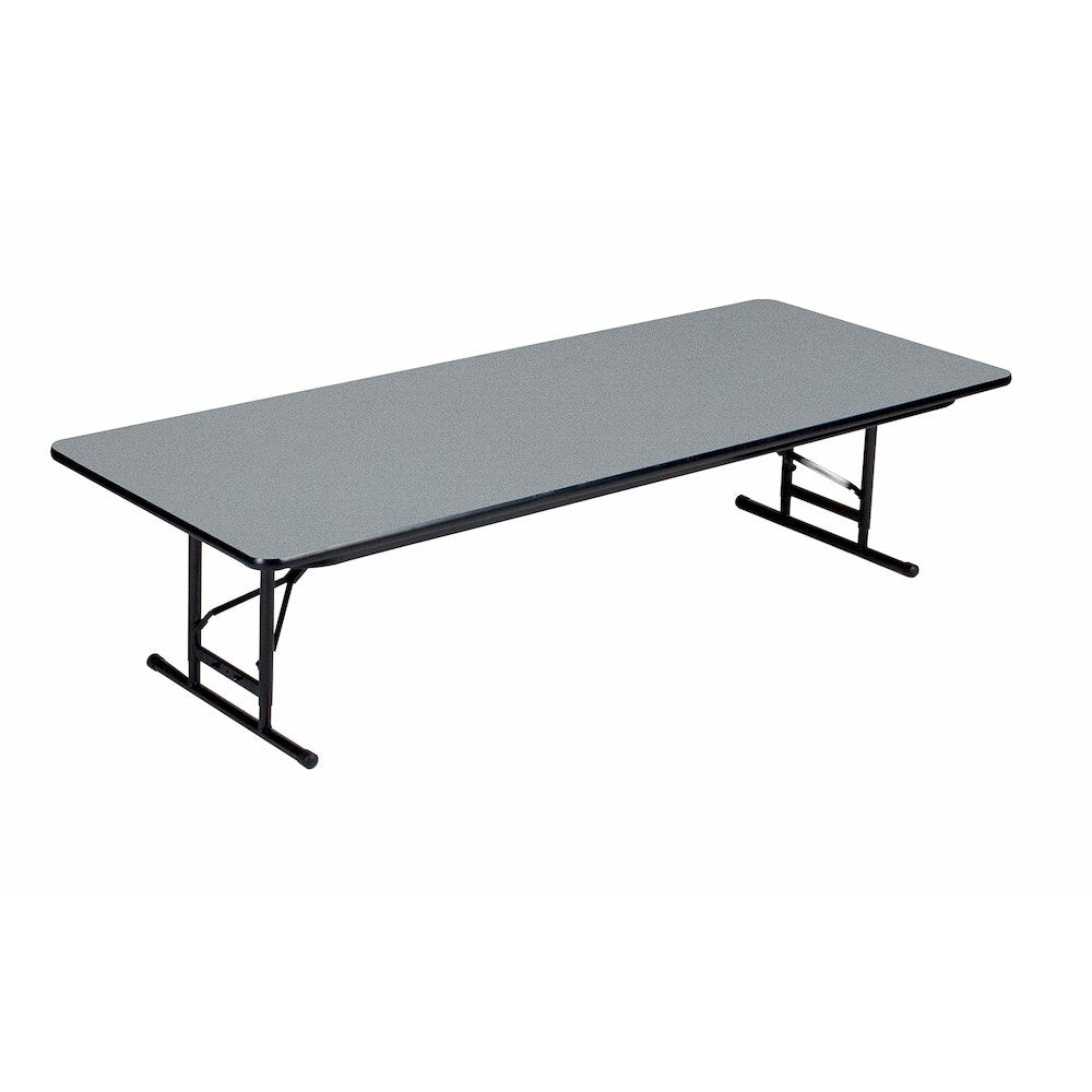 Adjustable Height High Pressure Top Folding Table 30x48"
