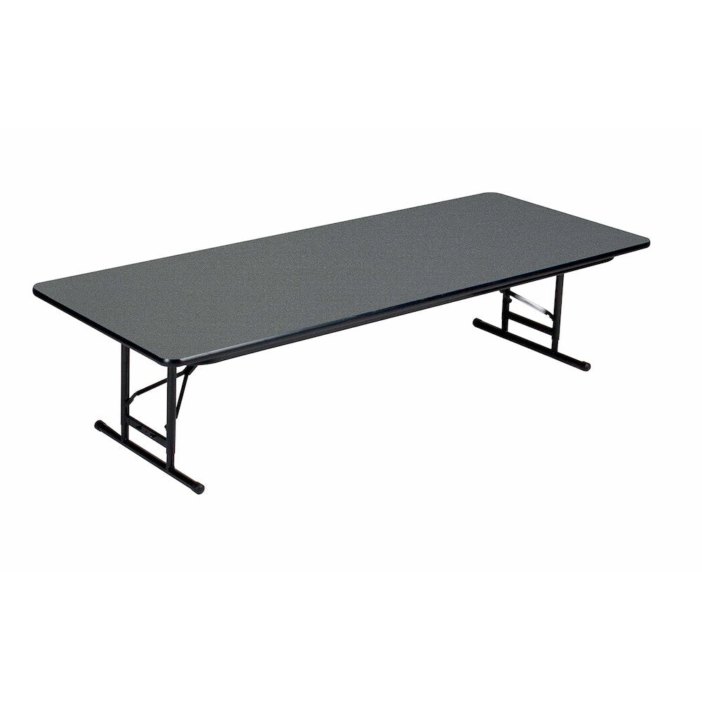 Adjustable Height High Pressure Top Folding Table 30x48"