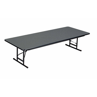 Adjustable Height High Pressure Top Folding Table 30x48"