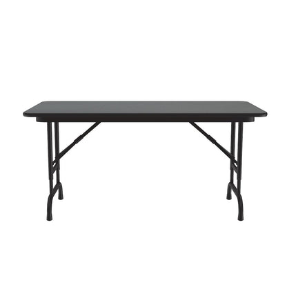 Adjustable Height High Pressure Top Folding Table 24x48"