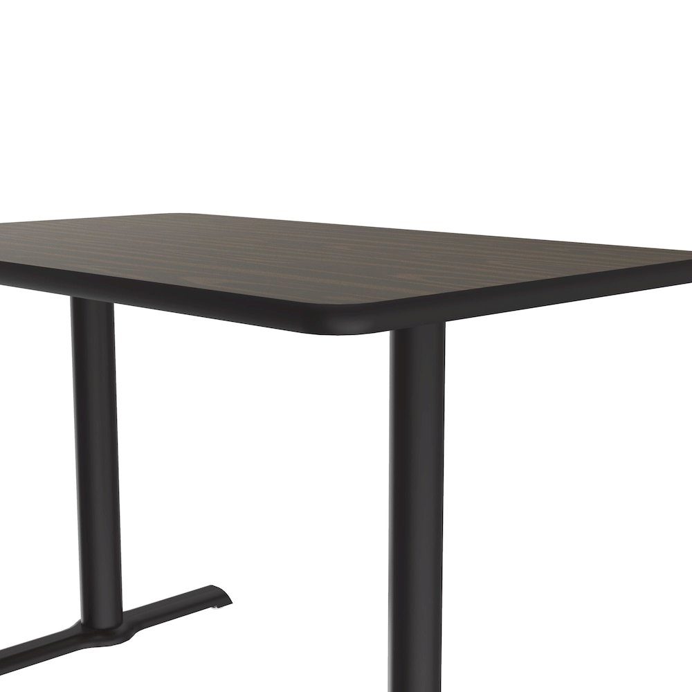 Table Height Thermal Fused Laminate Café and Breakroom Table 30x48"