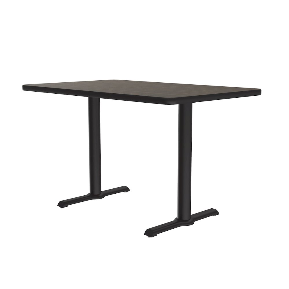 Table Height Thermal Fused Laminate Café and Breakroom Table 30x48"