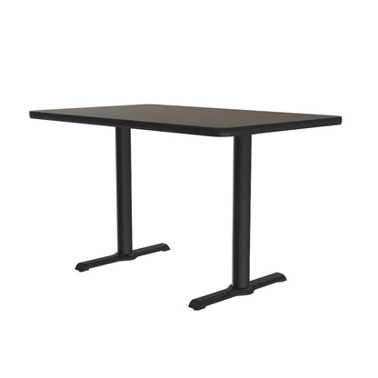 Table Height Thermal Fused Laminate Café and Breakroom Table 30x48"