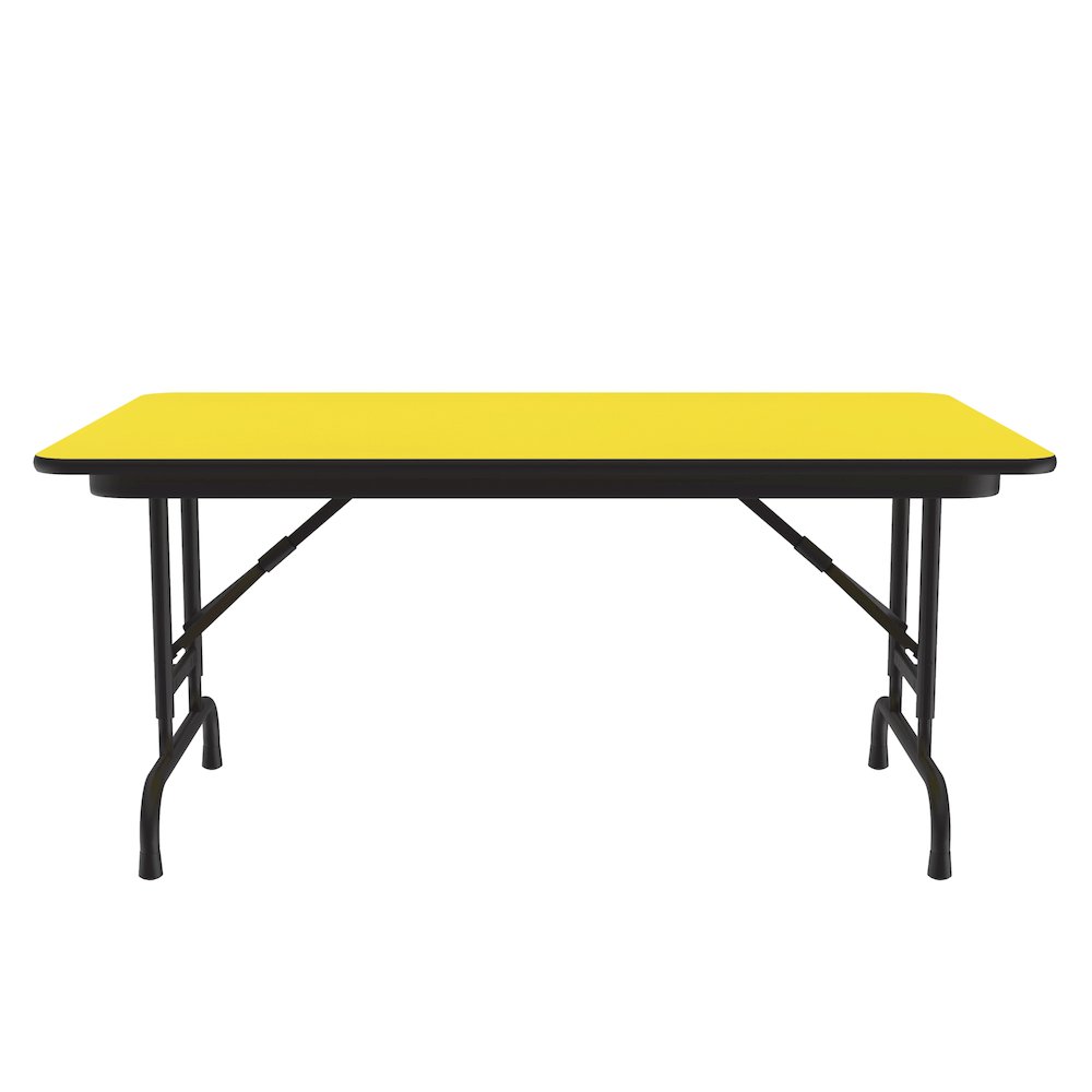 Adjustable Height High Pressure Top Folding Table 30x48"
