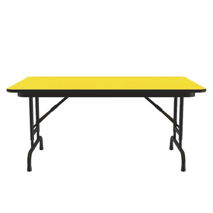 Adjustable Height High Pressure Top Folding Table 30x48"