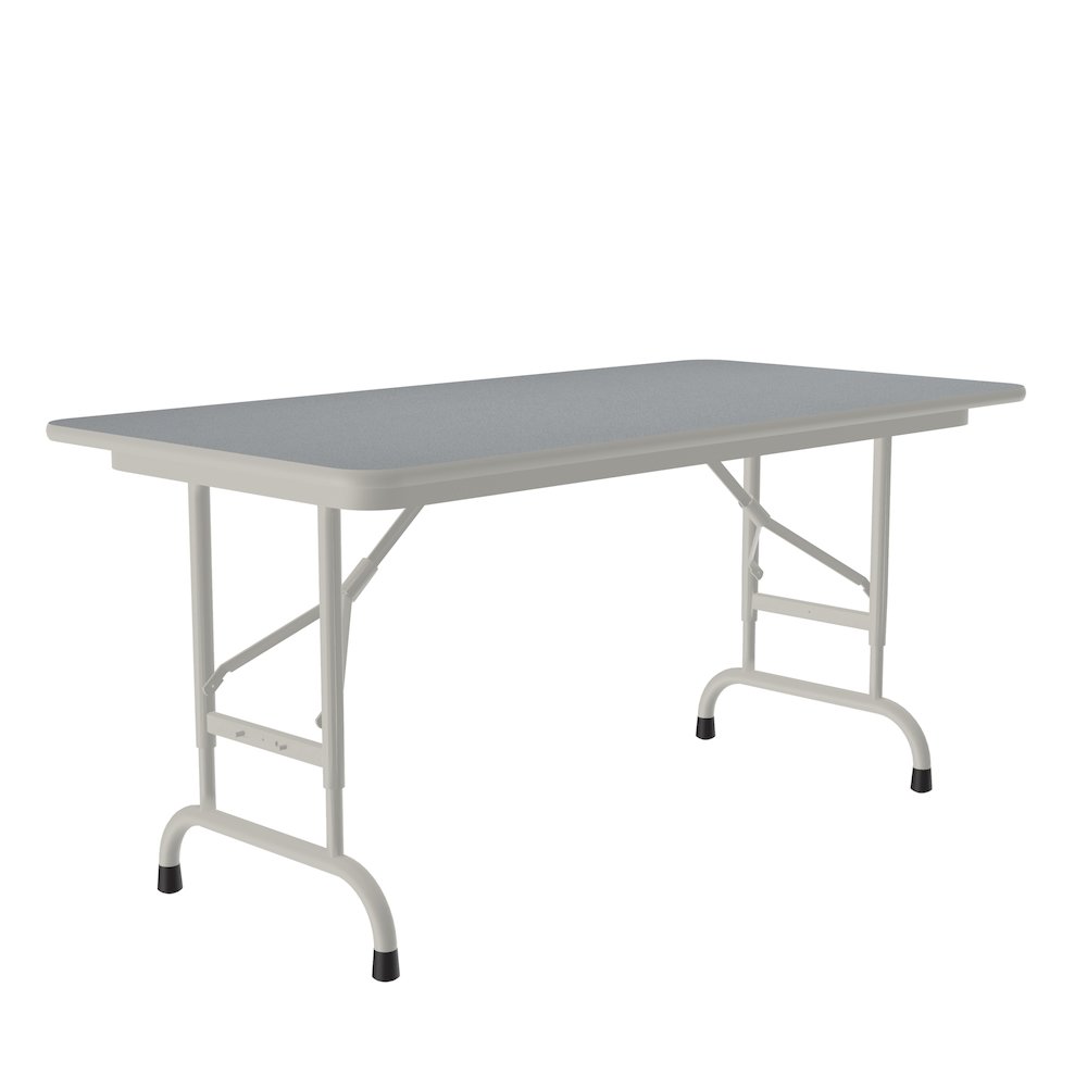 Adjustable Height High Pressure Top Folding Table 24x48"
