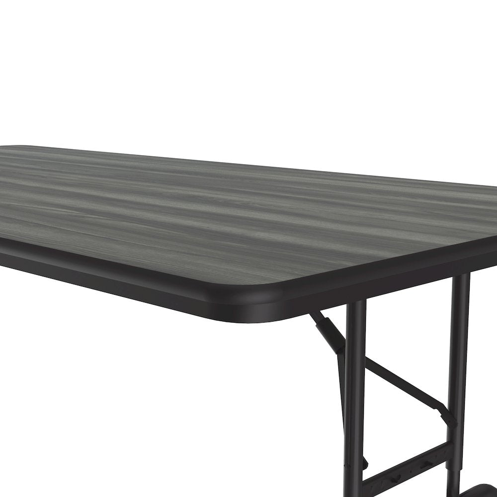 Adjustable Height High Pressure Top Folding Table 36x72"