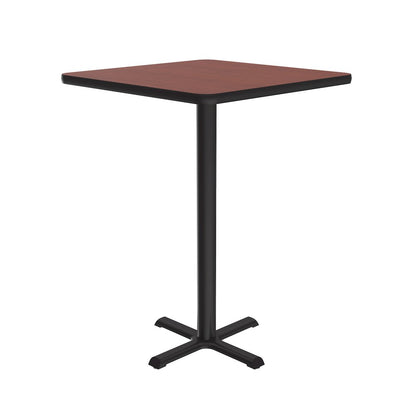 Bar Stool/Standing Height Deluxe High-Pressure Café and Breakroom Table 24x24