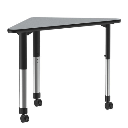 Commercial Lamiante Top Collaborative Desk with Casters 41x23