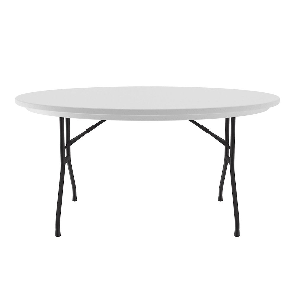 Commercial Blow-Molded Plastic Folding Table 60x60"