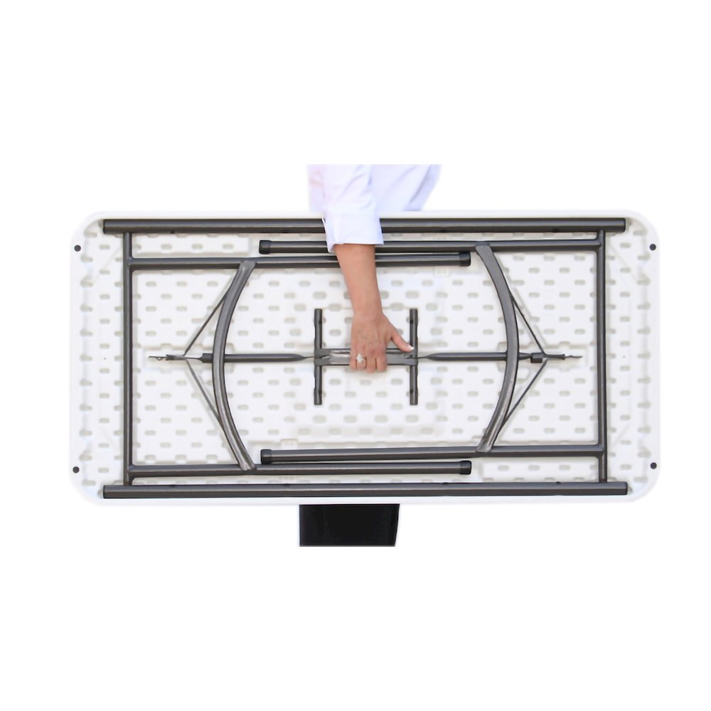 Economy Blow-Molded Plastic Folding Table 30x60"