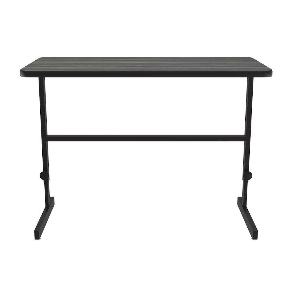 High-Pressure Laminate Top Adjustable Standing  Height Work Station 24x48