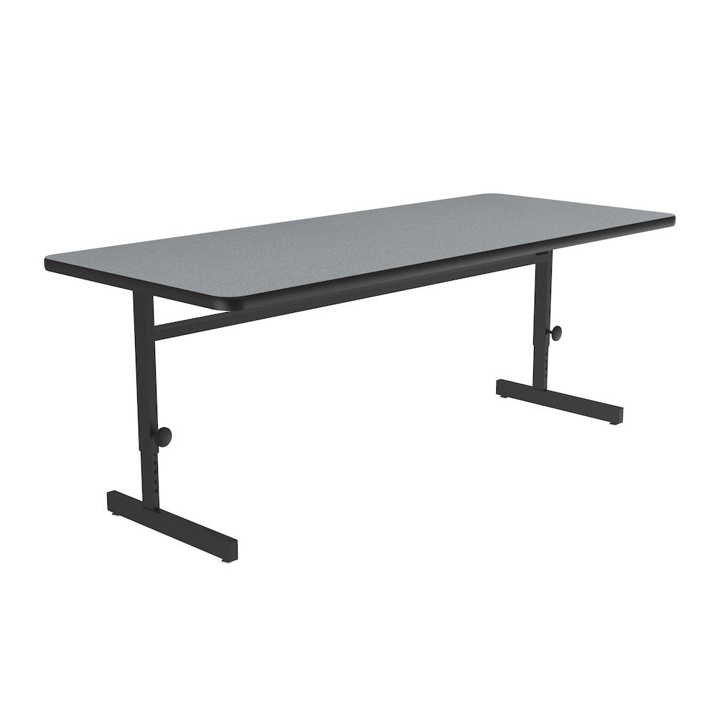 Adjustable Height Commercial Laminate Top Computer/Student Desks 30x48"