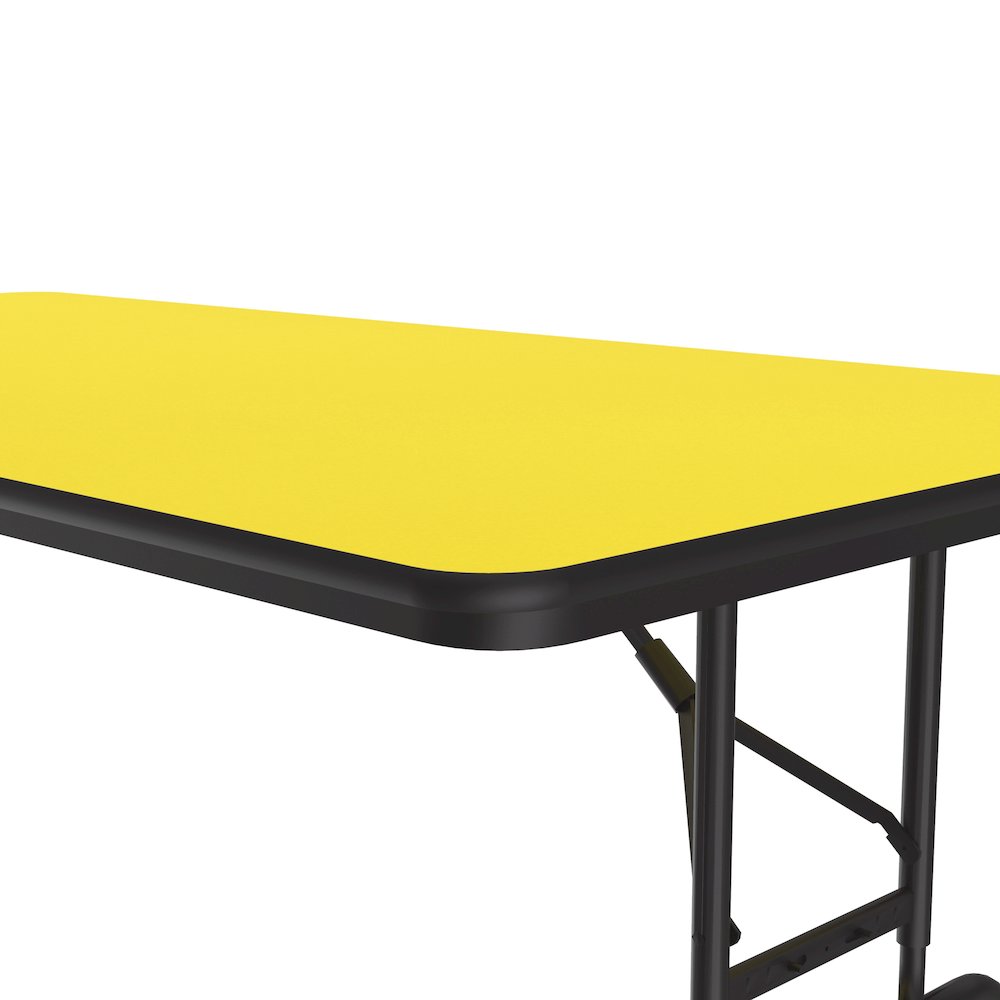 Adjustable Height High Pressure Top Folding Table 36x72"