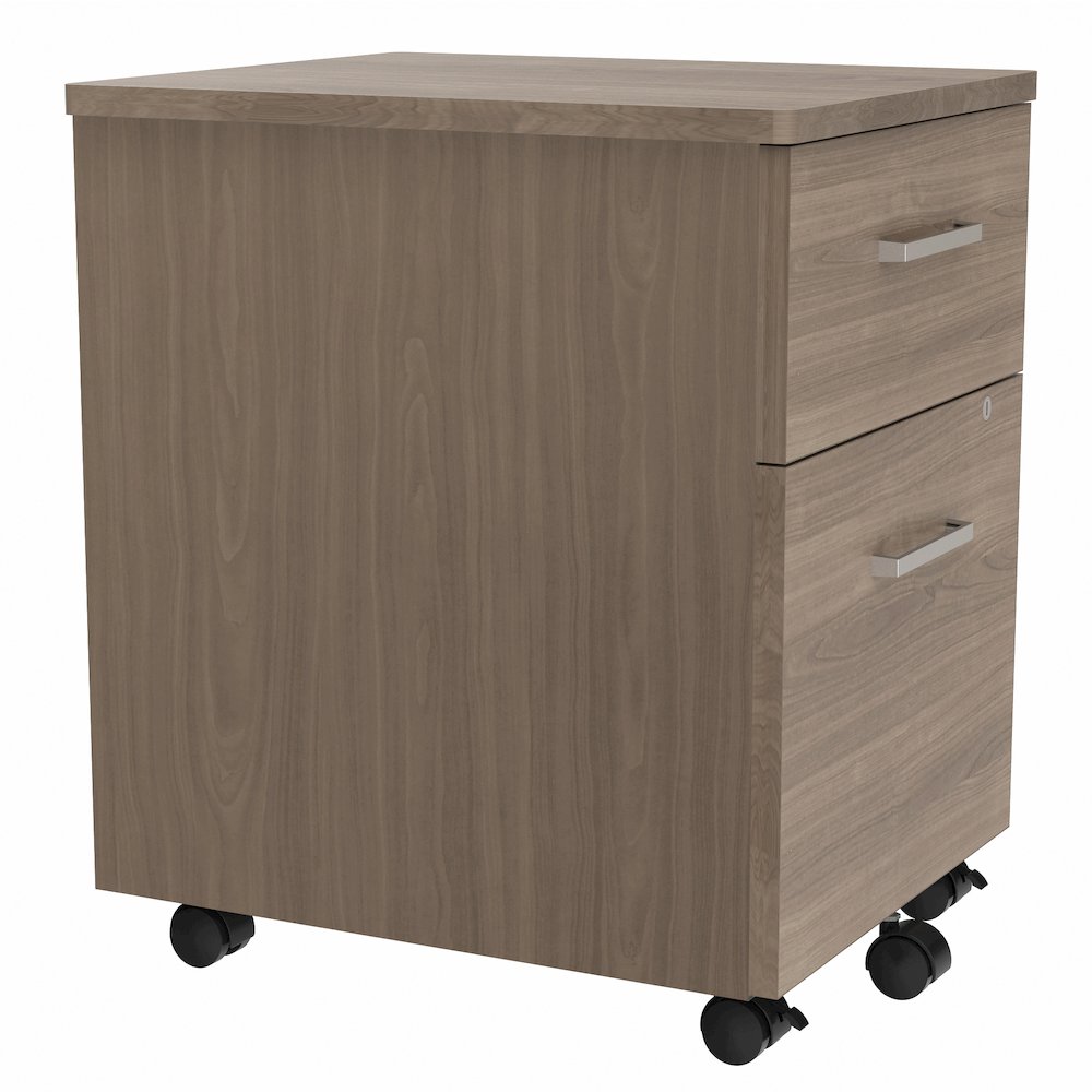 Laminate Moblie Pedestal File, Walnut