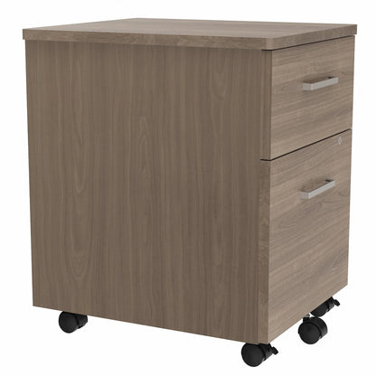 Laminate Moblie Pedestal File, Walnut