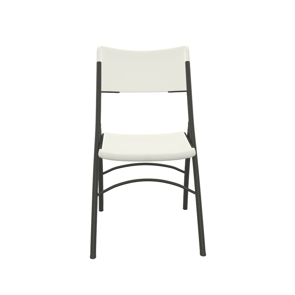 Economy Blow-Molded Plastic Folding Chair