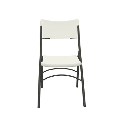 Economy Blow-Molded Plastic Folding Chair