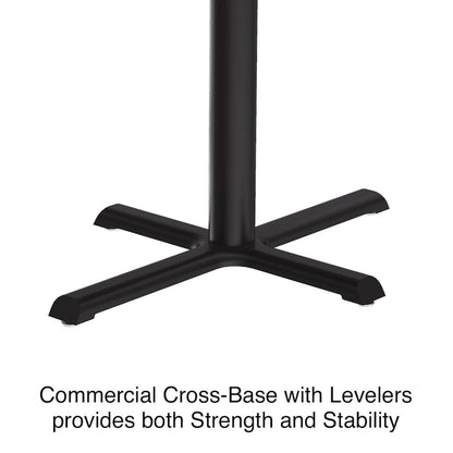 Table Height Deluxe High-Pressure Café and Breakroom Table 60x60"