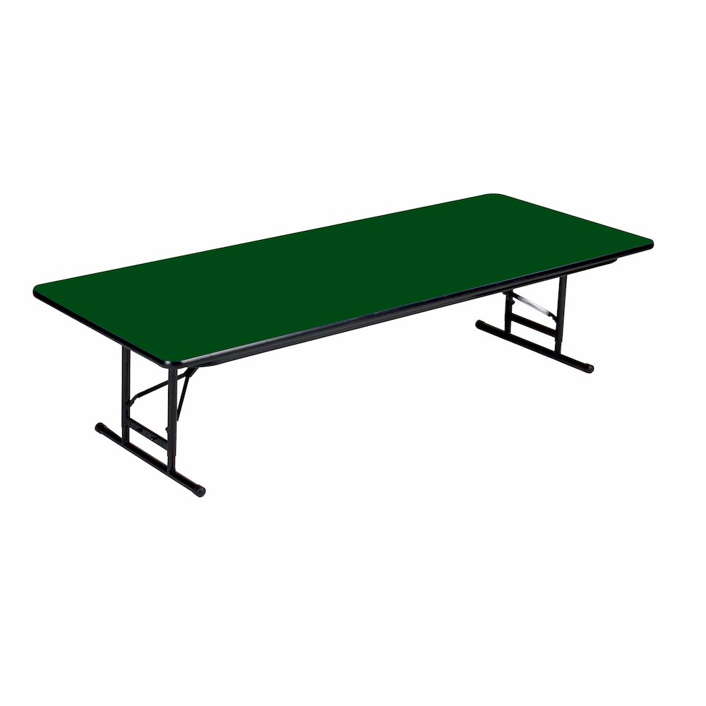 Adjustable Height High Pressure Top Folding Table 24x48"
