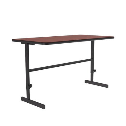 High-Pressure Laminate Top Adjustable Standing  Height Work Station 30x60